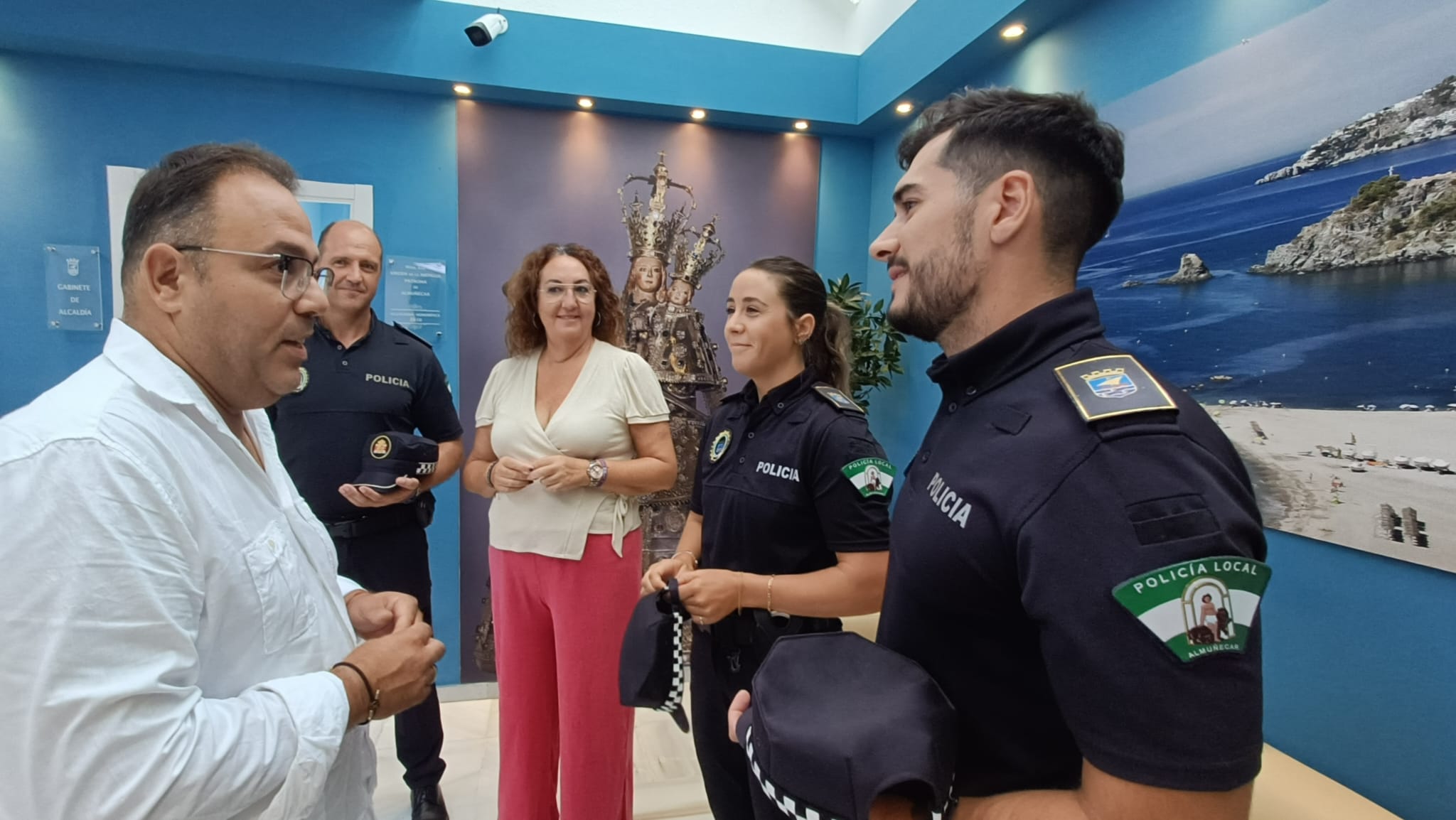 La plantilla de la Policía Local de Almuñécar incorpora dos nuevos agentes